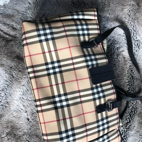 Authentic Burberry Diaper Bag - Picture 3 of 8